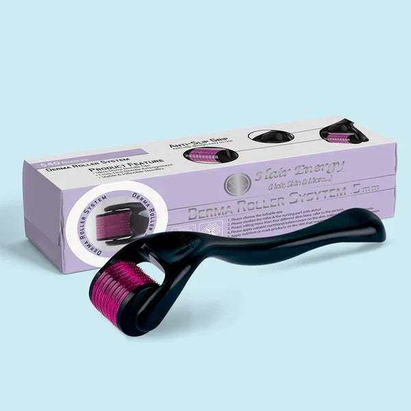 🌟 0.5mm Derma Glow Roller – Smooth, Tighten, Shine!