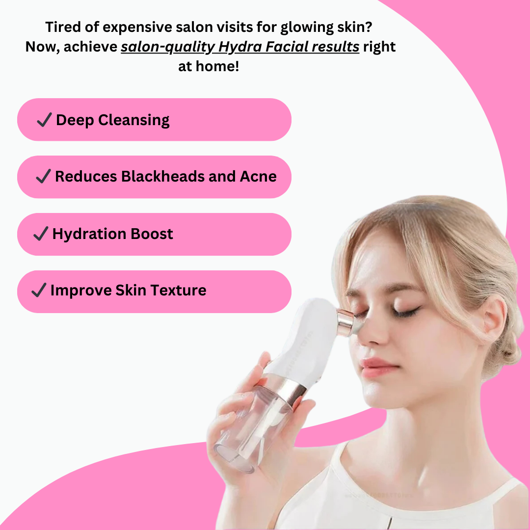 Super Micro Bubble Beauty Device & Deep Facial Cleanser 💦 – Spa-Like Glow in minutes