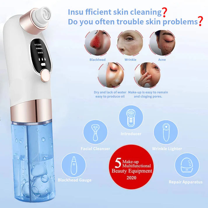 Super Micro Bubble Beauty Device & Deep Facial Cleanser 💦 – Spa-Like Glow in minutes