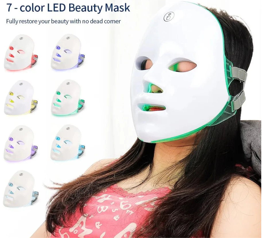 🌈 LED Therapy Mask – Salon Glow at Home