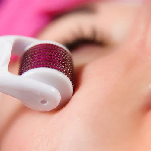 🌟 0.5mm Derma Glow Roller – Smooth, Tighten, Shine!